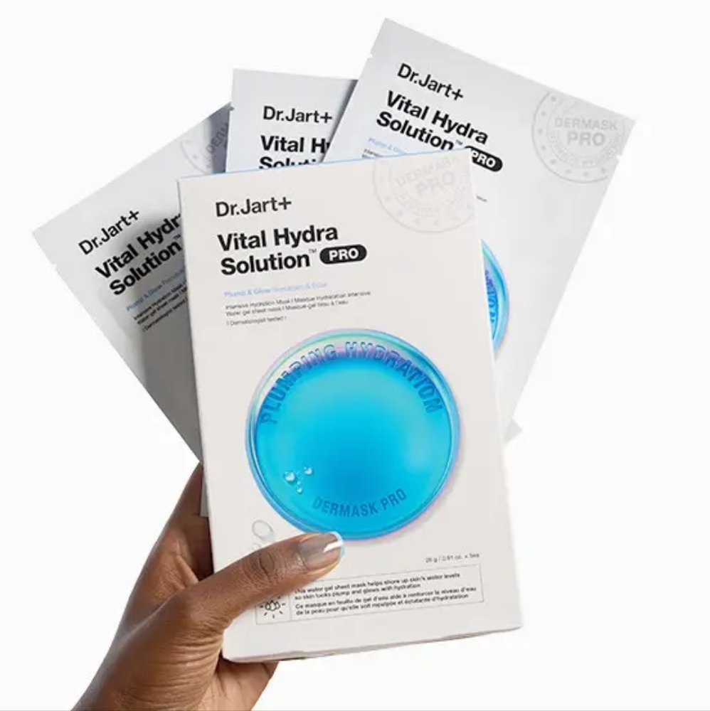 NEW DR.JART+ Vital Hydra Solution™ Glow Face Mask with‎ Hyaluronic Acid Sealed